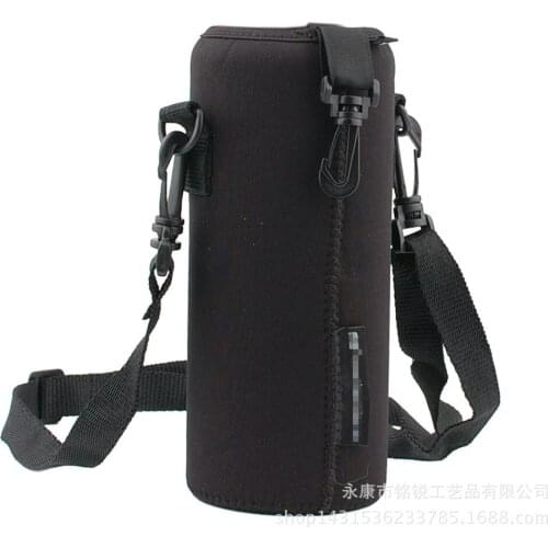 1000 Ml Outdoor Sports Kettle Cup Cover Portable Diving Material Cup Cover Thermos Cup Cover Bag