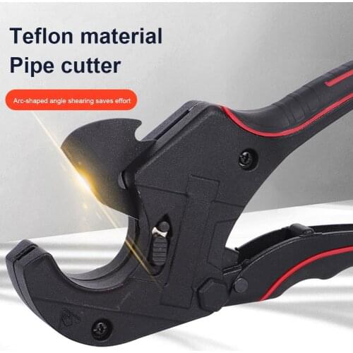 36/42/63/75mm PVC Cutter Aluminum Alloy Tube Cutting PPR Pipe Tube Cutter Scissors SK5 Steel Blade Up For Cutting PVC Pipe drop
