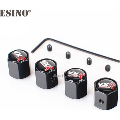 4 x Car Styling Anti-theft Stainless Wheel Tire Valve Stems Caps Car Wheel Tire Stem Air Valve Caps For Corsa VXR Astra VXR