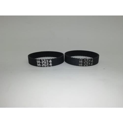 Free Shipping, GT2 Timing Belt, Endless, 98mm length, 6/9mm width, 98-2GT-6/9