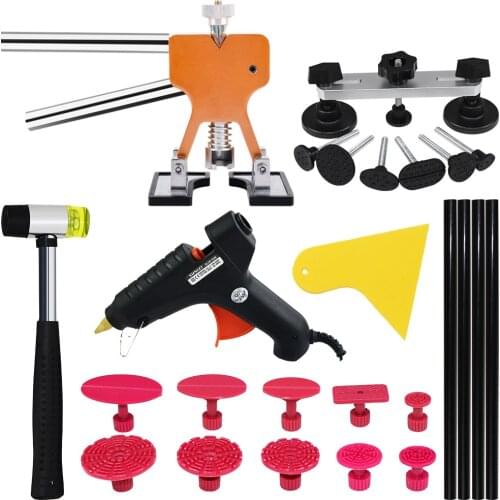 PAINTLESS DENT REPAIR TOOL AUTO DENT PULLER SUCTION CUP CAR BODY DENT DAMAGE REPAIR HAND TOOL PULLING BRIDGE HAMMER