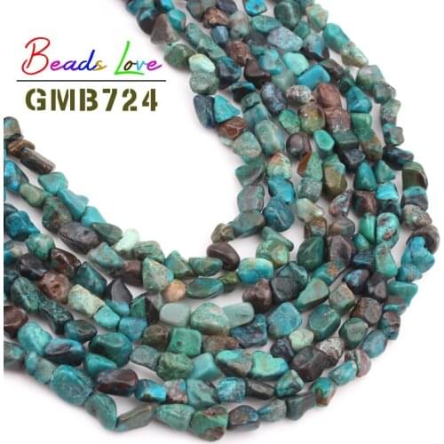6-8MM Irregular Shape Phoenix Turquoises Natural Stone Loose Spacer Beads For Jewelry Making DIY Bracelet Necklace 15 Inches