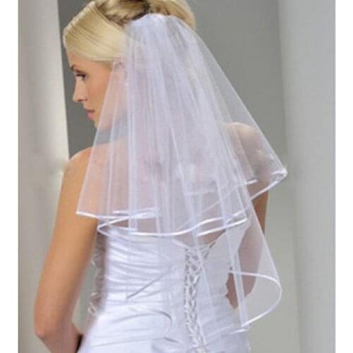 CharmingBridal Wedding Short Veils