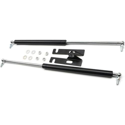 Black Front Engine Hood Lift Support Shock Struts for Mitsubishi Lancer 08-17