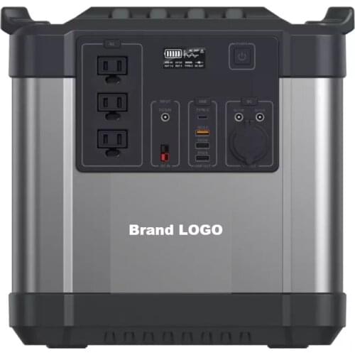 Power Lithium Powered Portable Qc3.0 Outputs Lifepo4 Household Battery Charger Dc Power Generator 2000w