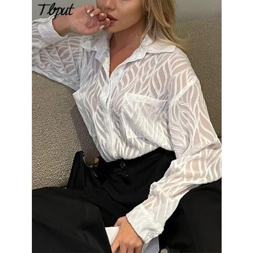 Lovely Ran Women's Transparent Shirts