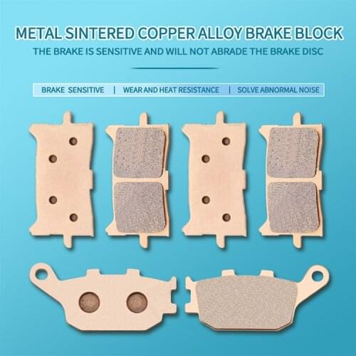 For CRF 1000 L CRF1000 L CRF1000L Africa Twin 2016-2017 16 17 Motorcycle Front Rear Brake Pads