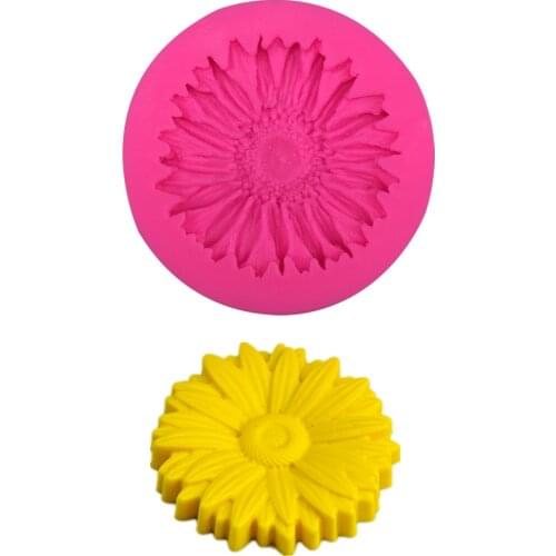 Chrysanthemum silicone mold chocolate fondant cake decoration tools baking utensils F0391