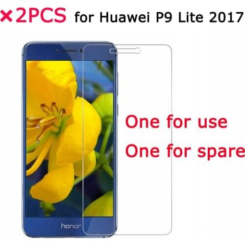 2PCS Glass Protector Huawei P9 Lite 2017 Tempered Glass for Huawei P9 Lite 2017 Screen Protector for Huawei P9 Lite 2017 Film