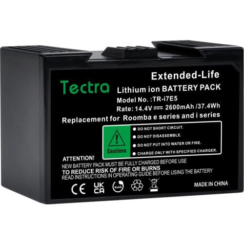 Rechargeable Li-ion Battery iRobot Roomba i Series i7 i7+ and e Series e5 e6 7150 7550 e5150 e5152 e5158 ABL-D1 Vacuum Cleaners
