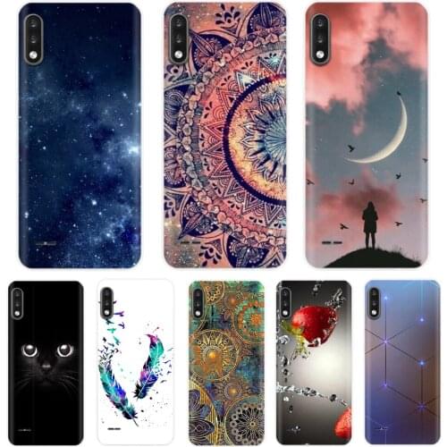Lovely Pattern Case For LG K22 Case Phone Cover Soft Silicone Back Case for LG K22 K 22 Shockproof Cover Cute Cartoom Flower Cat