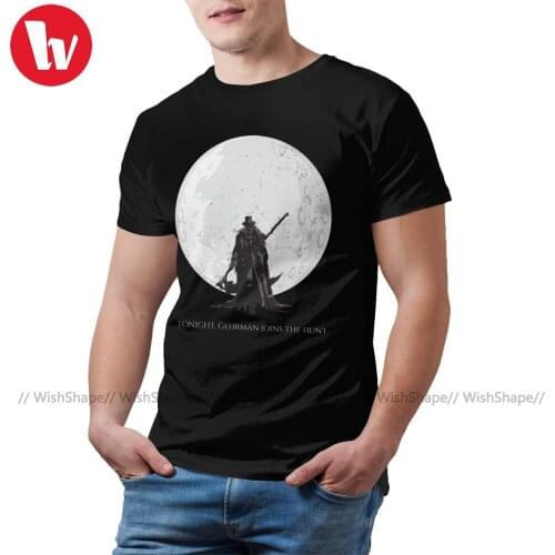 Bloodborne Tshirt Cute Cotton Short Sleeve T Shirt Graphic Streetwear T-Shirt Mens Oversized