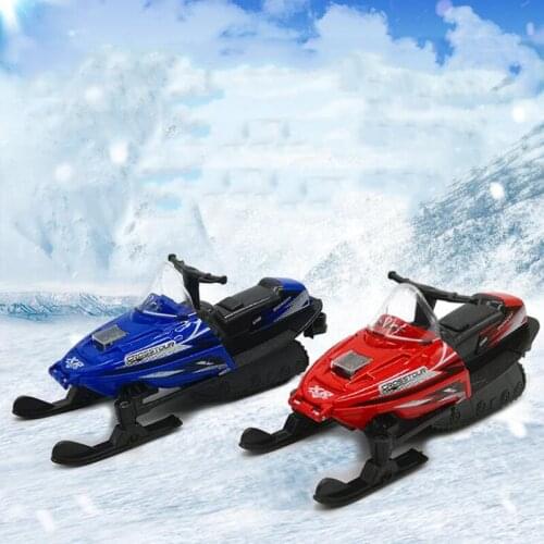 Inertia Mini Snow Motorcycle Toy Model Alloy Car Mini Simulation Light Music Motorcycle 1:36 Car Model Toy Decoration Gift