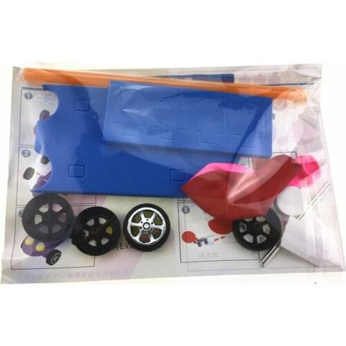 Science Experiment Tools For Children Balloon Dynamics Car Physical Experiment Diy Handmade Materials Science Educational Toys