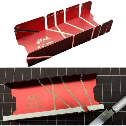 Hobby Gundam Model Multi angle Cutting Tools Saw Table Auxiliary Ruler Tool Hobby Engraving Aids Engraved Tool