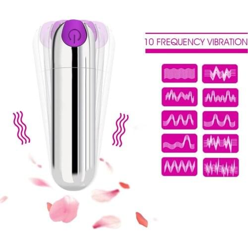 Bullet Vagina Stimulator Massager Mini Adult Massager for Travel Vibrant with USB Rechargeable & Waterproof Dildo Vibrator
