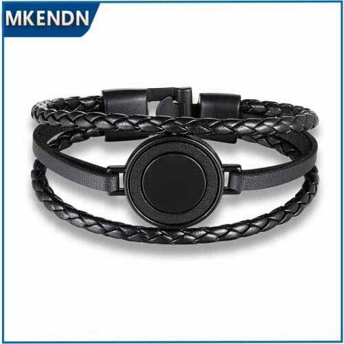 MKENDN Wooden Bracelets