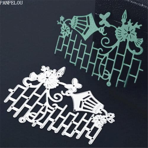 PANFELOU Easter Wall in the cage. Scrapbooking DIY album cards paper die metal craft stencils punch cuts dies cutting