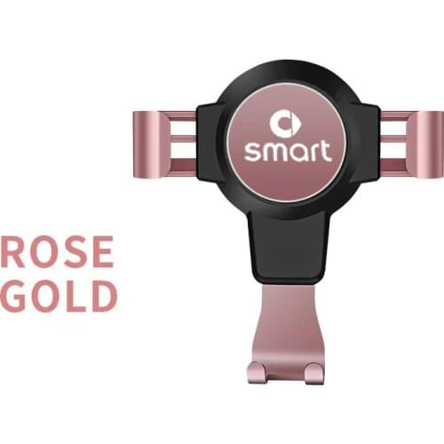 Suitable for smart fortwo 451 450 452 452 453 454 cabrio crossblade eq forfour coupe car mobile phone gravity bracket