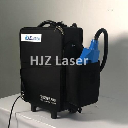 2021 Mini Portable JPT MAX Laser Cleaning Machine Price 100W 50W Rust Oil Coating Remove Equipment