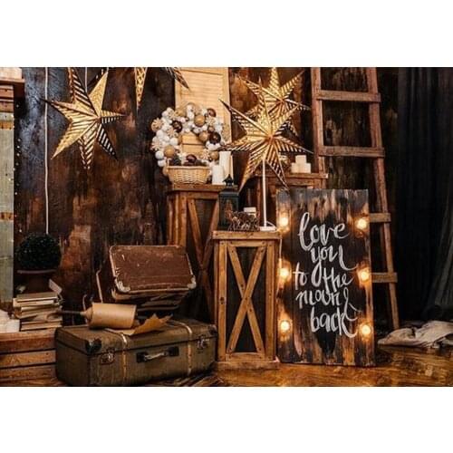 Christmas Celebration Photo Backdrops Interiors Decor Party Vinyl Decoration Background Cloth Studio Photo Creative Props