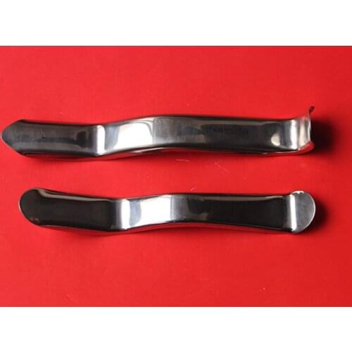 Stainless Steel Dental Lip Cheek Retractor with S Shape Oral Planting Apparatus Size S L