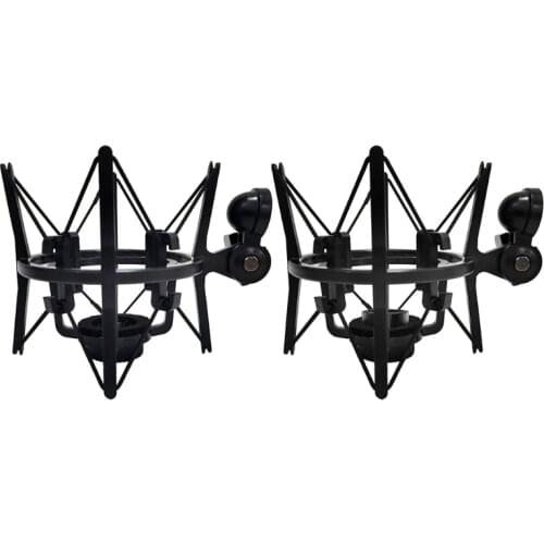 T3EE Universal Mic Microphone Shock Mount Adjustable Clip Holder Stand Recording Bracket Professional Accessories