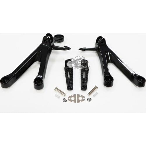 Rear Footrests Foot pegs Pedal assembly Fit for Suzuki GSXR1000 2017 - 2020 GSX-X GSXR 1000 2018 2019