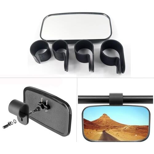 1.75" UTV Rear View Mirror Center mirror side mirrors UTV for Polaris RZR 800 900 1000 XP 900 1000 for John deere