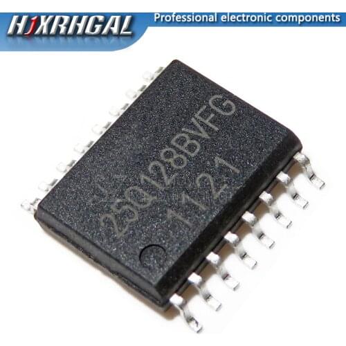 1PCS/LOT W25Q128BVFG 25Q128BVFG 25Q128B W25Q128 W25Q128B 25Q128 SOP16 SOP SMD