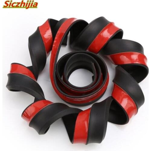 2.5 m tpvc lip skirt non-slip rubber car bumper for SEAT Ibiza Leon Toledo Arosa Alhambra Exeo FR Supercopa Mii Altea