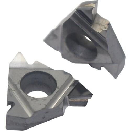2PCS 16ER AG55 CBN Thread Turning Tools Carbide Insert CNC Lathe Cutter inserts Cutting Tools