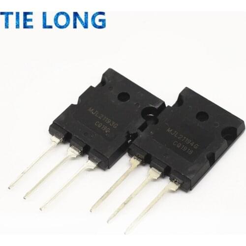 5pairs ( 5pcs MJL21193 + 5pcs MJL21194 ) TO-3PL MJL21193G MJL21194G TO-3P