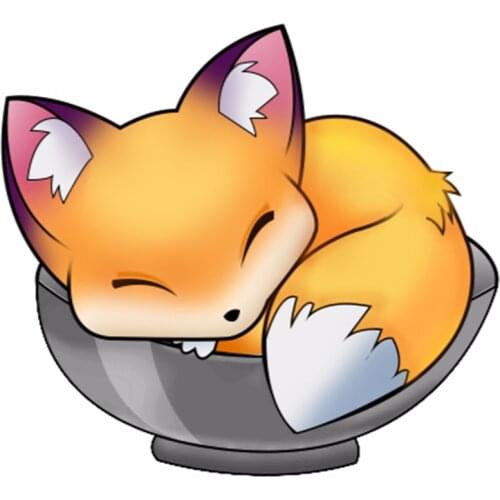 5D DIY Full Round/Square Diamond Painting Cartoon Fox 3D Embroidery Cross Stitch Rhinestone Mosaic Home Decor Art Y1148