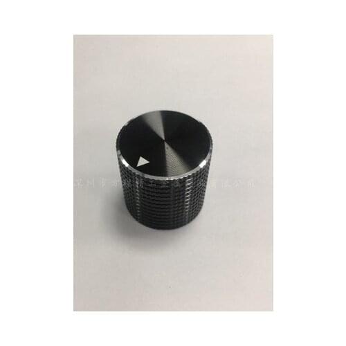 3pcs aluminum knob potentiometer knob 25*25*6mm black cap car knob switch cap Encoder for amplifier