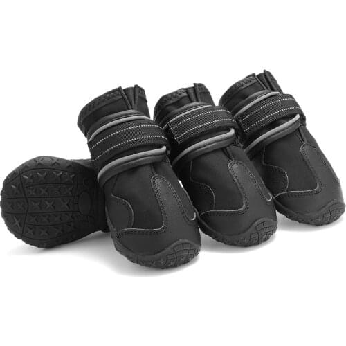 Pet shoes dog shoes waterproof breathable outdoor hiking shoes walking shoes snow shoes manufacturers direct sales and wholesale