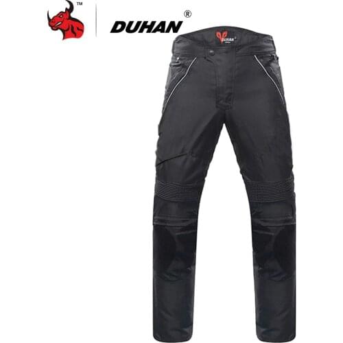 DUHAN Motorcycle Pants Protective Gear Moto Pants Men Motorcycle Trousers Motocross Riding Pants With Removable Protector Guards