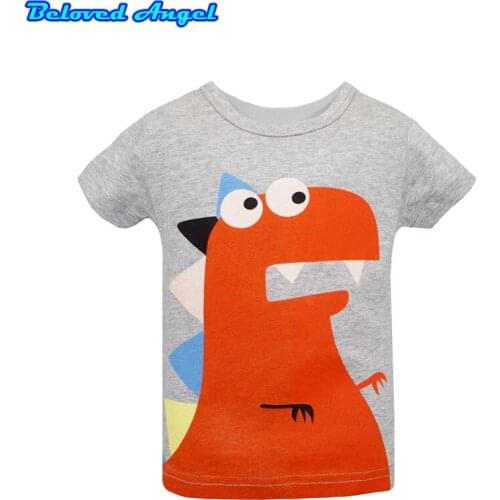 Vintage Vogue Cartoon Children Kids Boys T-shirt Fashion Design Summer T Shirt for Girls Casual Cotton Tops Tees Toddler Tshirt