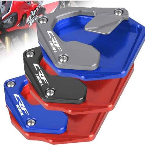 For Honda CR F1000 L Africa Twin Motor Kickstand Side Stand Enlarge Extension CRF1000L AfricaTwin CRF1000L ADV Sports 2015-2019