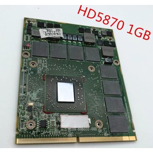 HD5870 HD 5870M 1GB DDR5 DX 11 109-B96031-00D VGA card for HP EliteBook 8740W 8760W 8540w 8560w
