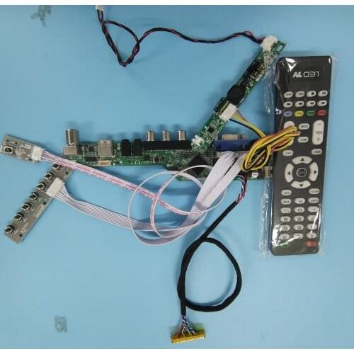 Kit for G084SN05 V8 8.4" USB TV AV LCD 20pin 800X600 LED LVDS Controller board VGA HDMI DIY CVBS Screen Panel