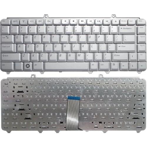 GZEELE New Laptop Keyboard for DELL inspiron 1525 M1330 1420 1520 1330 V1500 PP25L M1410 MK750 PP26L 1521 1526 PP14L US silver