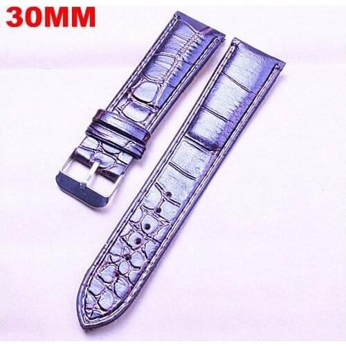 Wholesale 50pcs/lots high quality 30MM PU leather Watchband watch strap- white , black , coffee -3 color available-31619