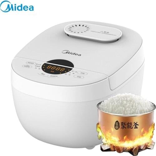 Midea 220V Rice Cooker 4L/5L Household Smart Appointment Craftsman Copper Shaped Kettle Liner Rice Cooker Electric Rice Cooker