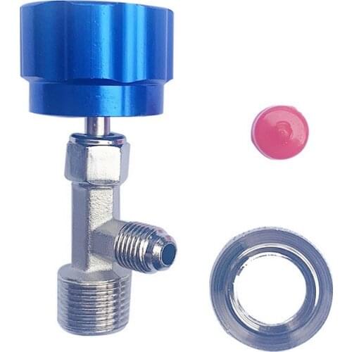 For R22 R410A Gas Refrigerant Auto AC Can Tap Valve Bottle Opener 1/4 SAE