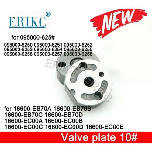 16600-EB70A 16600-EB70B 16600-EB70C Injector Diesel valve plate 10# for injector 095000-6250 095000-6251 DCRI106250
