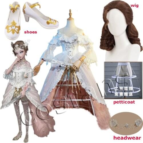 Game Identity V Bloody Queen Mary Bella Donna Cosplay Red Lady Bloody Queen 2nd Anniversary Bloody Queen Mary Dress Halloween