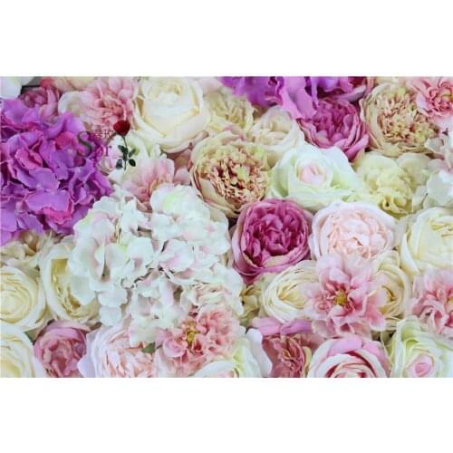 SPR Free Shipping magic 3D flower wall wedding backdrop artificial flower row and arch decorative florer