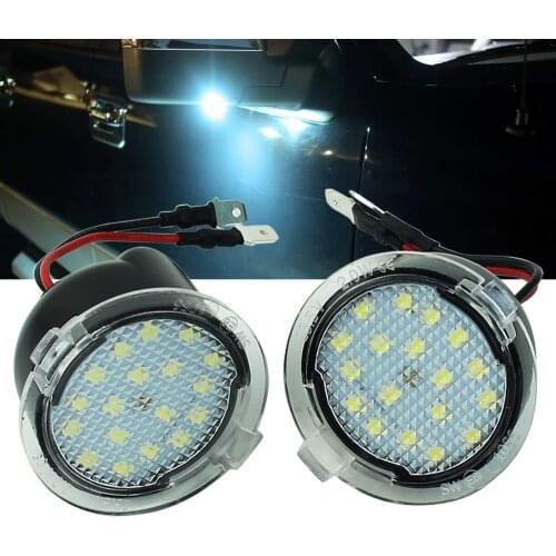 LED Side Mirror Pudlle Lights for Ford Edge 2007-2016 Mondeo MK5 Ford Fusion Gen Taurus King Ranch 2005-2017