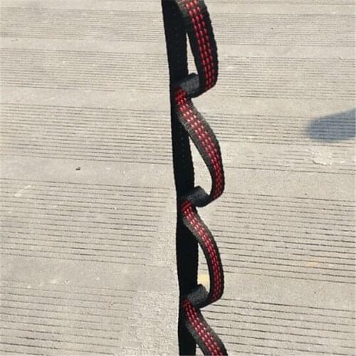 2.5x110cm Aerial Yoga Hammock Extension Belt Stretch Belt High Strength Mountaineering Safety Rope Sling